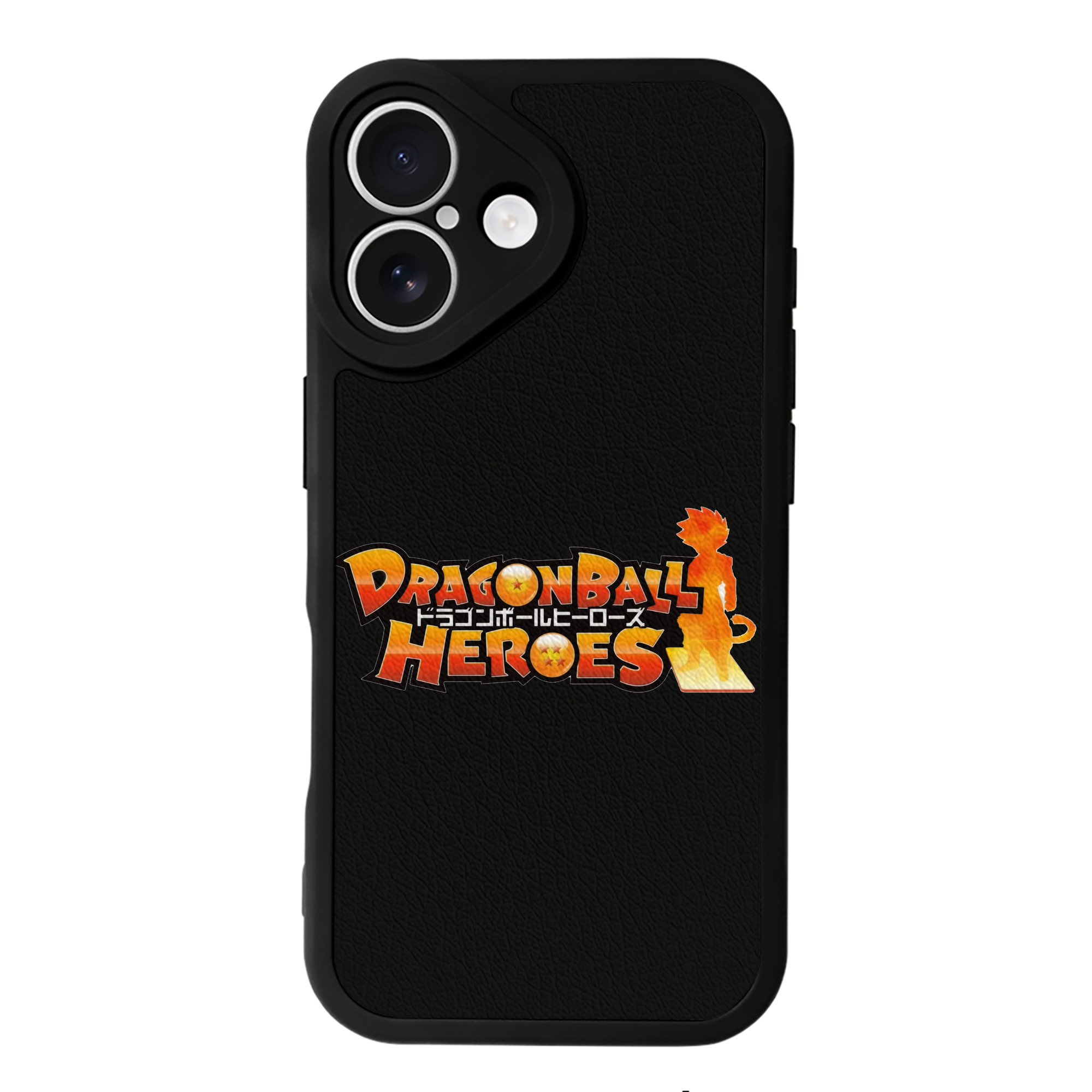 （画像用） ドラゴンボール DRAGON BALL 【iPhone 16シリーズ対応】シリコンスマホケース（レザー調） 材質：シリコン
